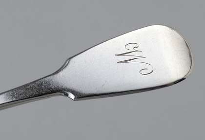 Scottish Provincial Silver Dessert Spoons (Set of 6) - William Ferguson, Elgin